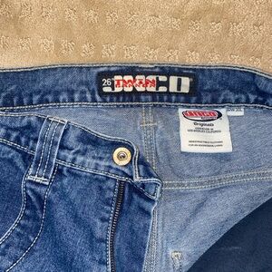 JNCO Men's Denim Blue Relaxed Jeans